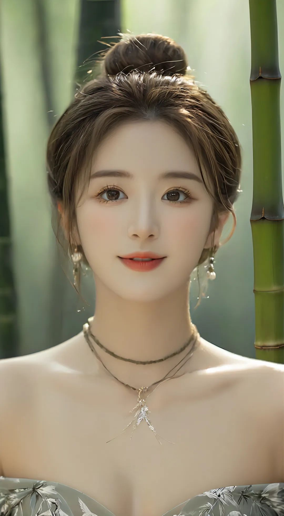 竹林绝美女神 - 炫图天下