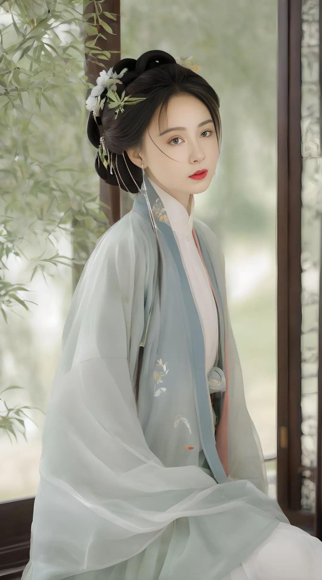 AI古韵少女 | 弱柳扶风 身姿曼妙 诗情画意 才貌双全的古装美女 - 炫图天下