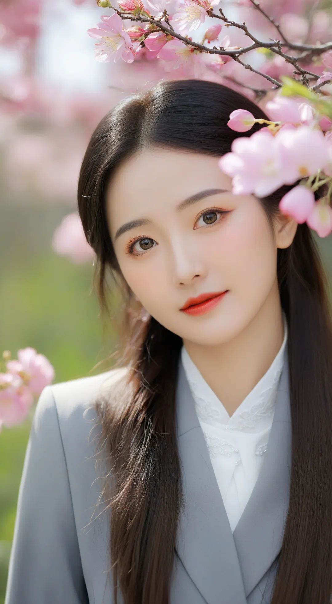 时尚女性，眉清目秀 - 炫图天下