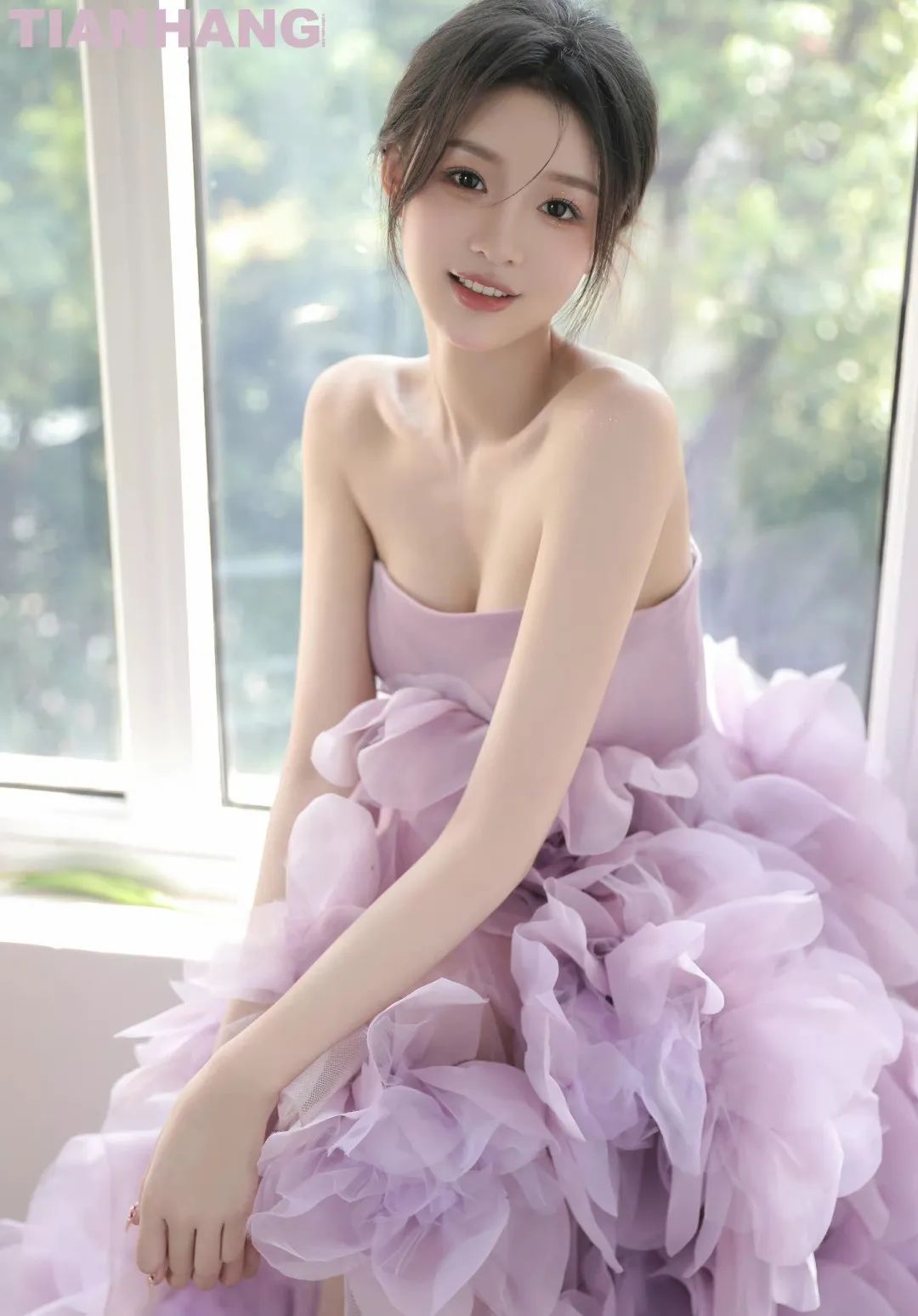 写真｜紫色花海，装着许多少女心事 - 炫图天下