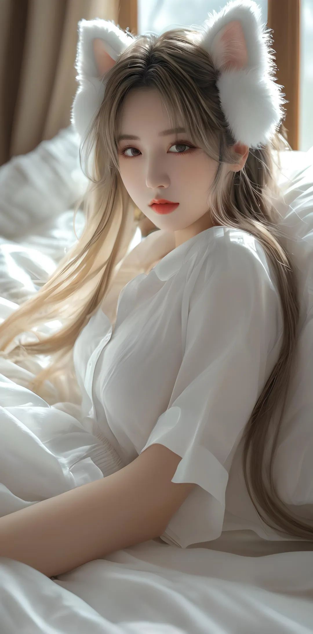 甜美猫系女友 - 炫图天下