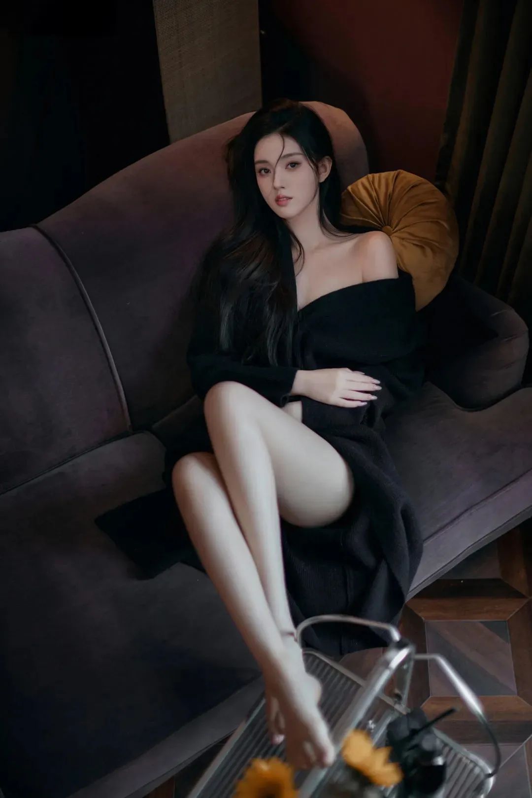 氛围感美腿玉足写真 - 炫图天下