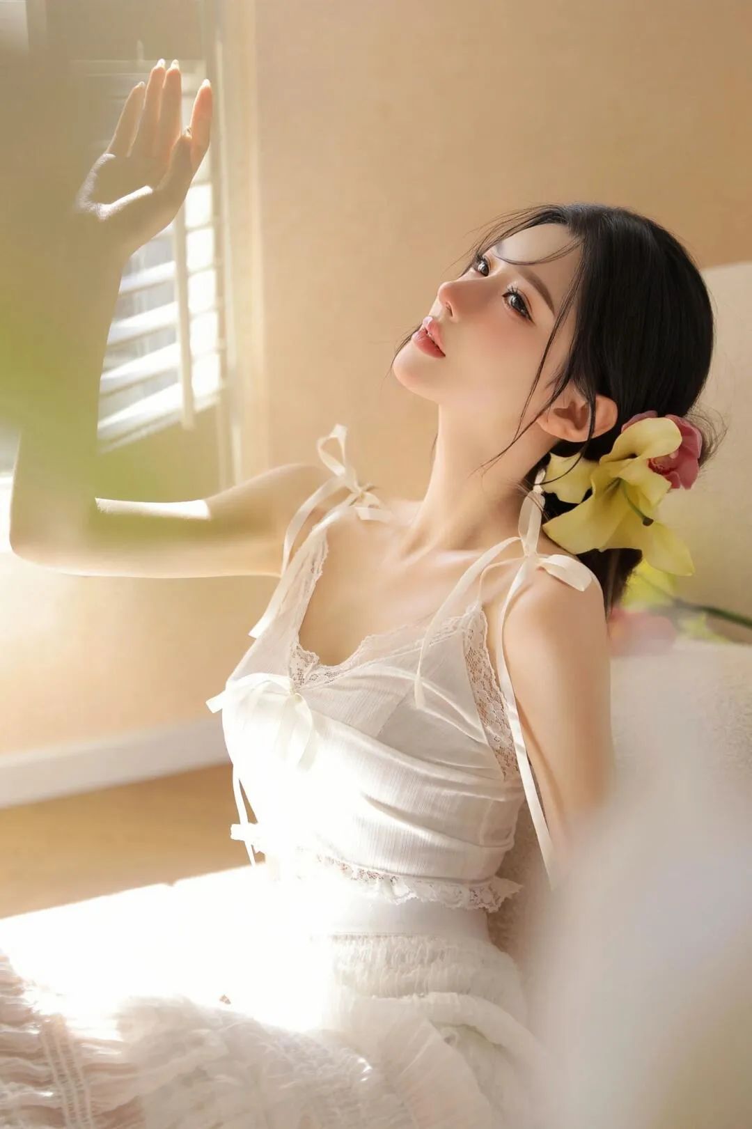 夏日少女居家写真 - 炫图天下