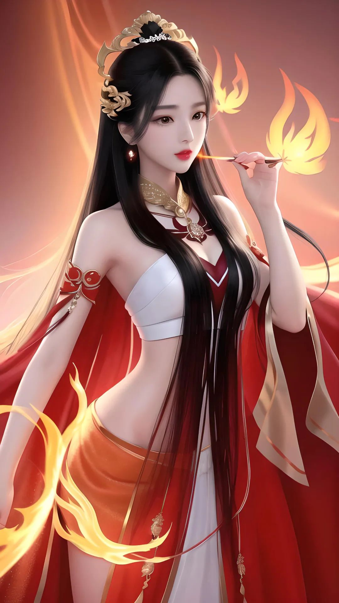 AI美女 | 国漫女神焰灵姬，柔情似水，热情似火 - 炫图天下