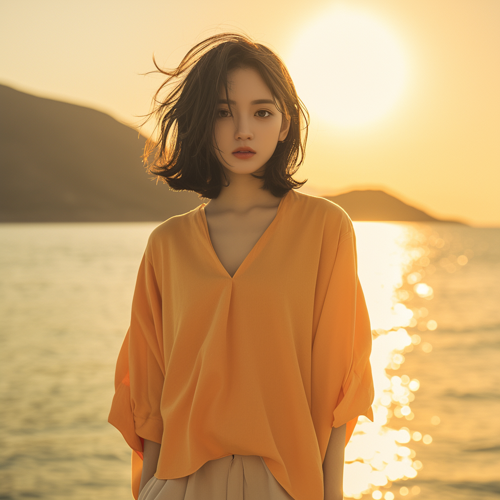 WeChat女生头像/阳光下简洁的优雅女头 - 炫图天下