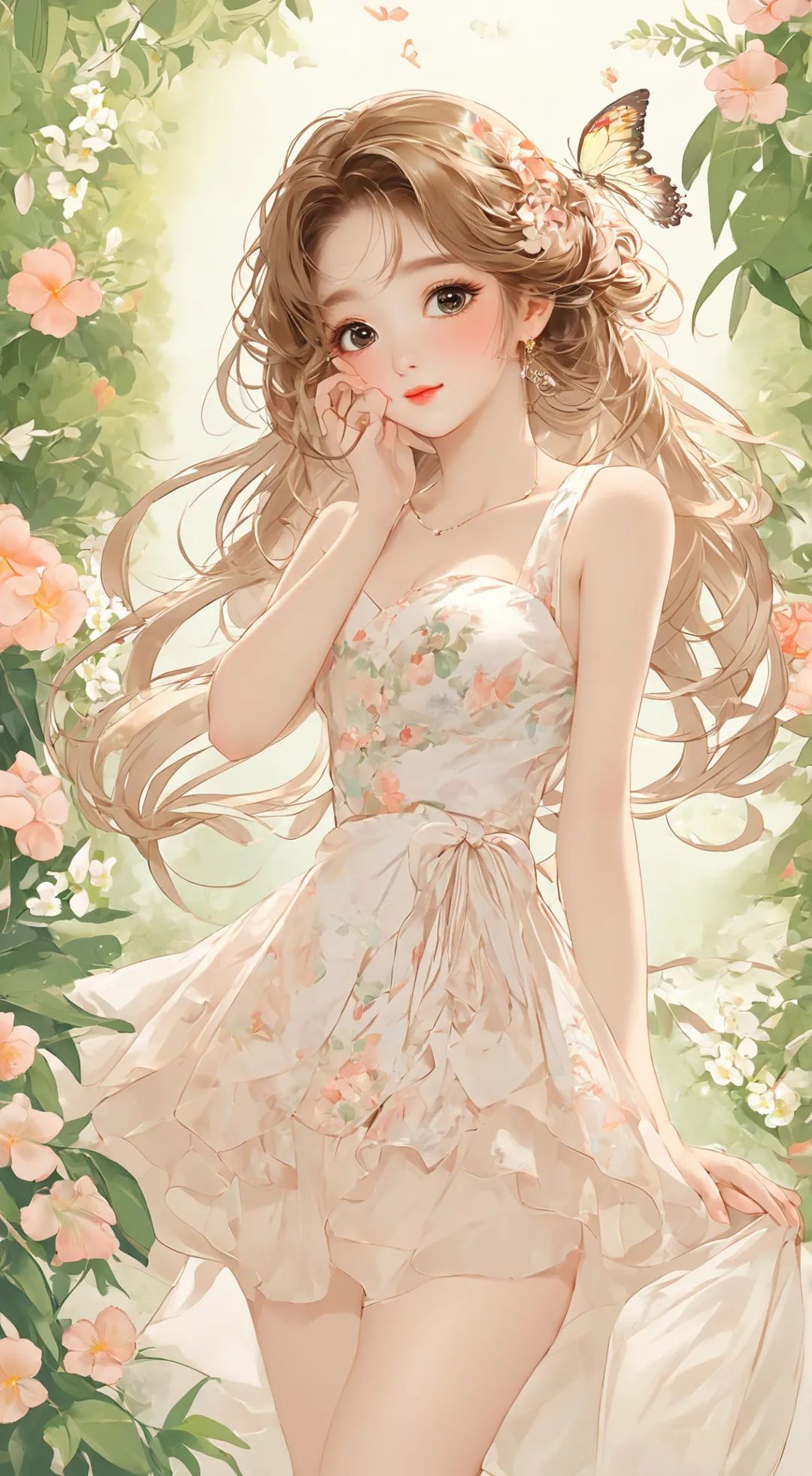 卡通花仙子美女高清壁纸 - 炫图天下