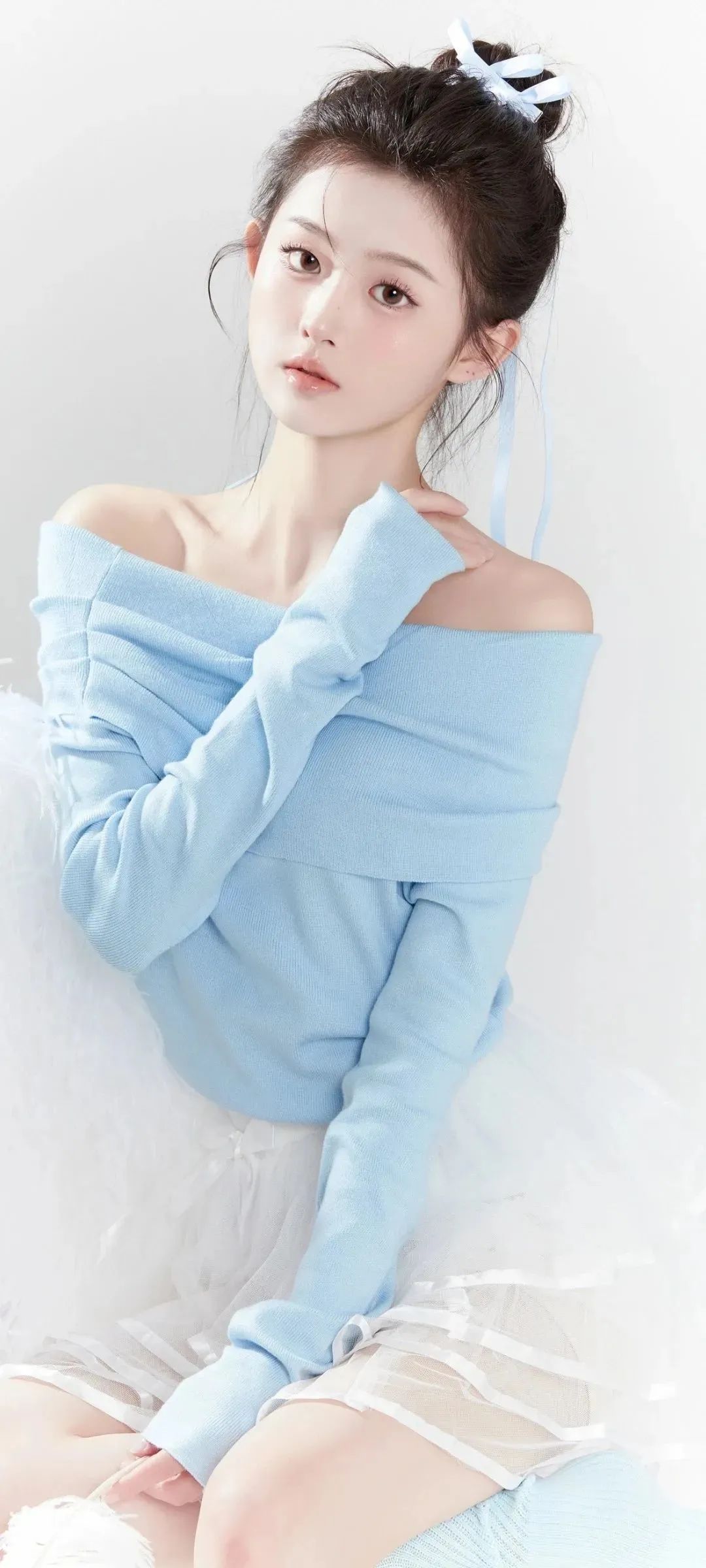 美女壁纸高清4k纯欲壁纸全面屏 - 炫图天下