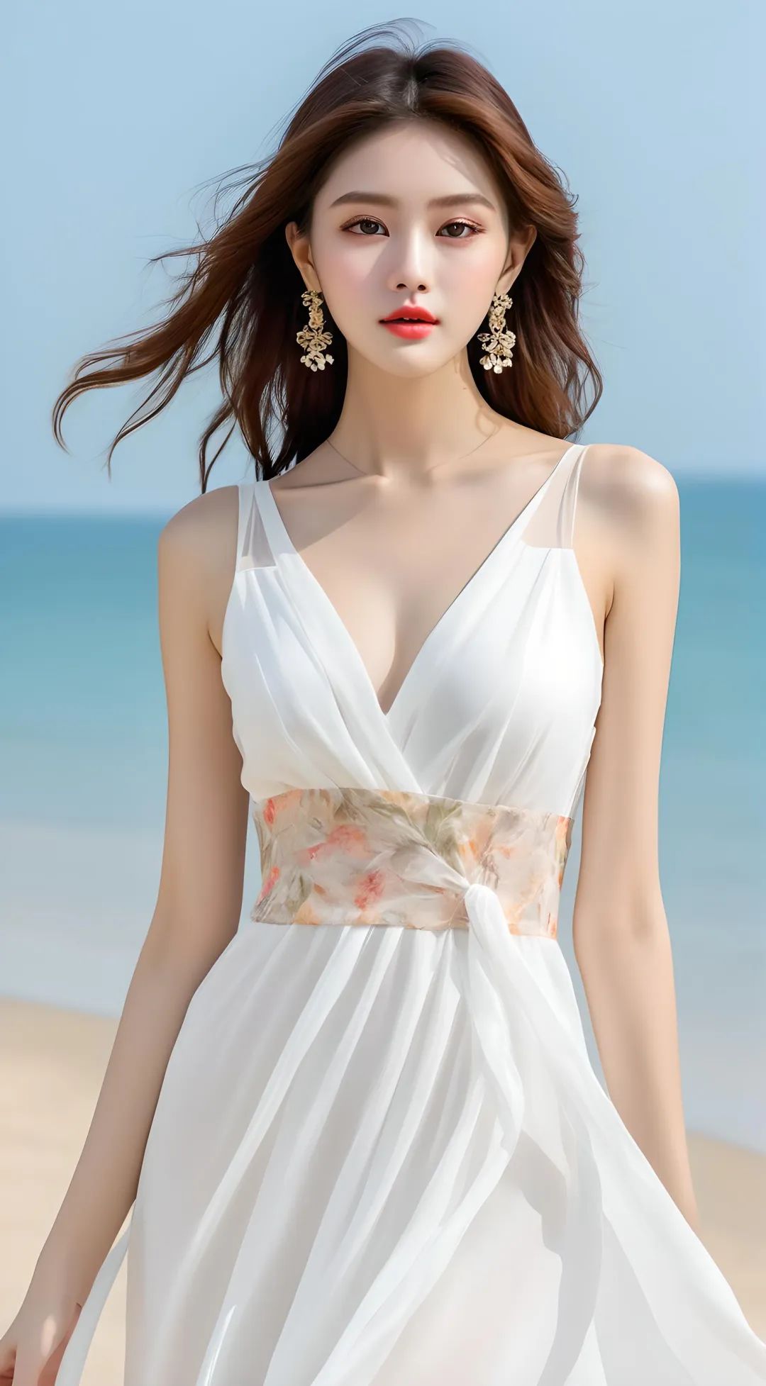 一起来海边吹吹风吧︳夏日海边美女写真 - 炫图天下