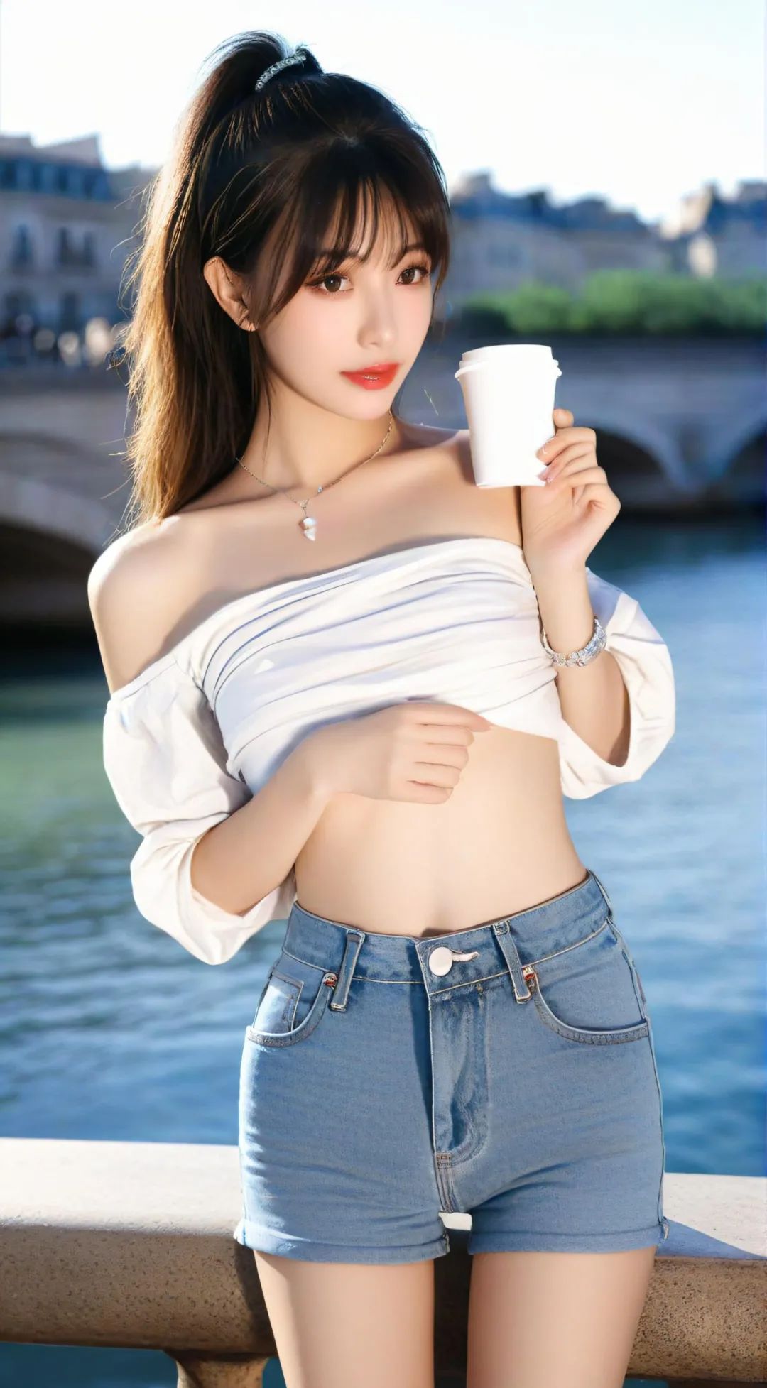 河畔姑娘 - 炫图天下