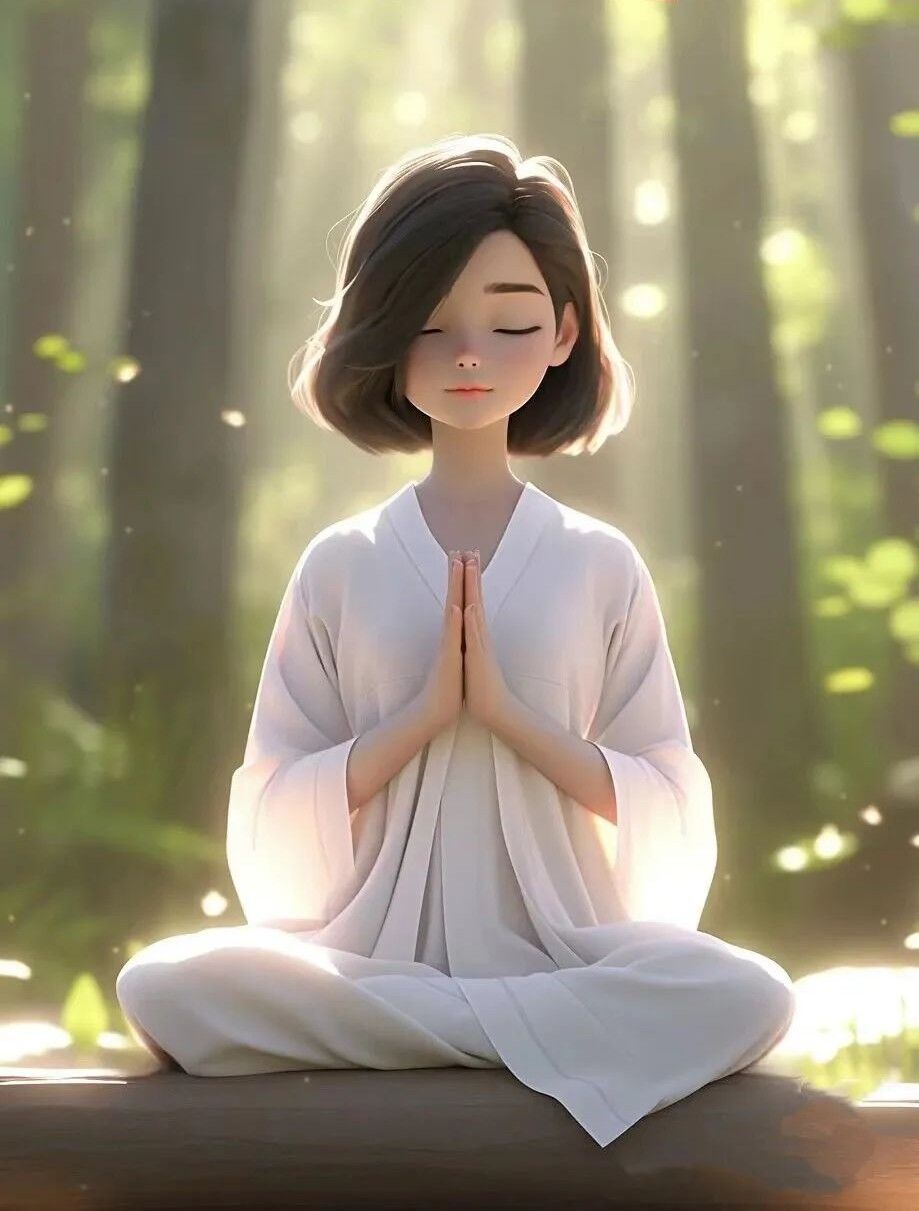 佛系女孩头像 - 炫图天下