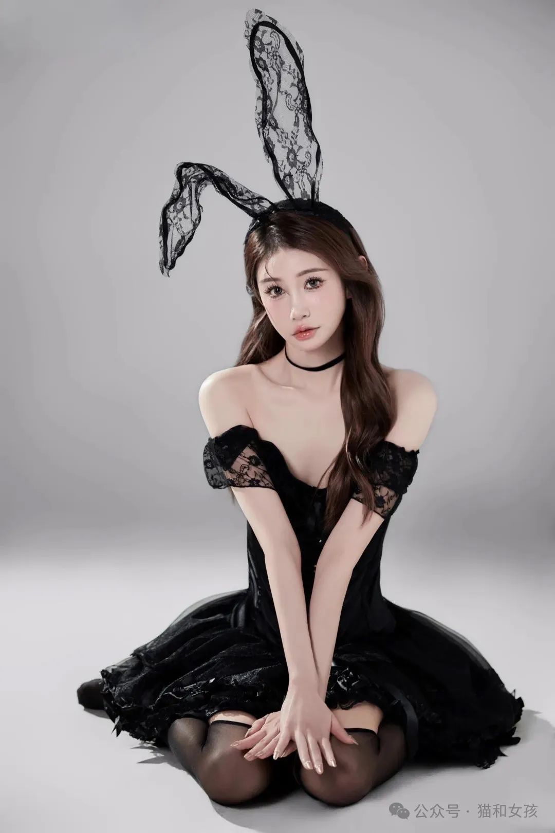 姐姐｜兔女郎黑丝美腿写真 - 炫图天下