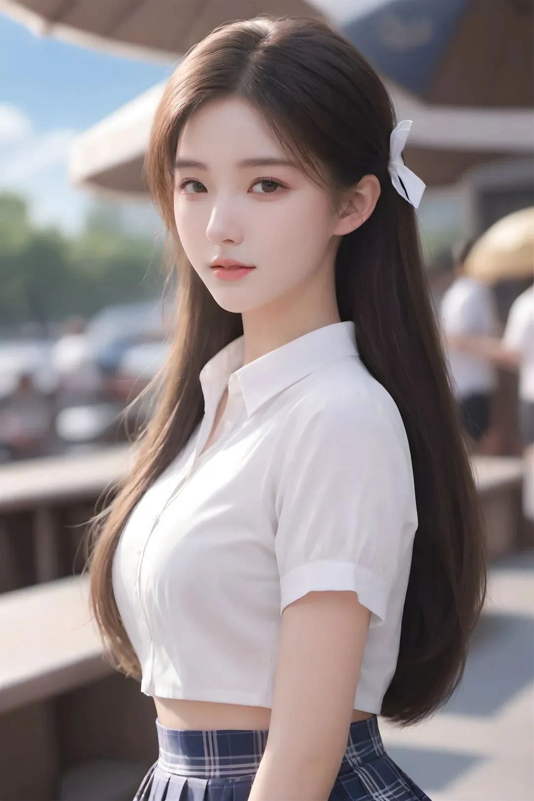美图壁纸欣赏：美少女 - 炫图天下