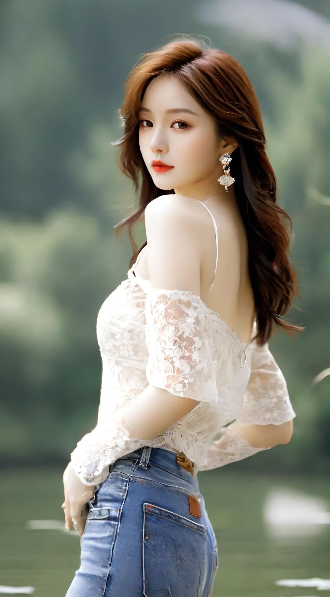 前凸后翘傲人身材美女高清壁纸 - 炫图天下