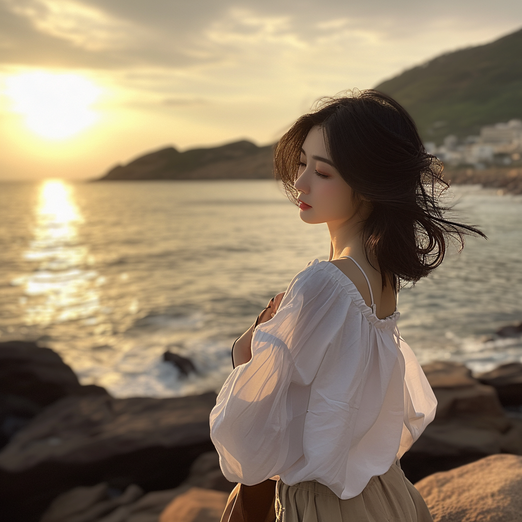 WeChat女生头像/阳光下的简约女头 - 炫图天下