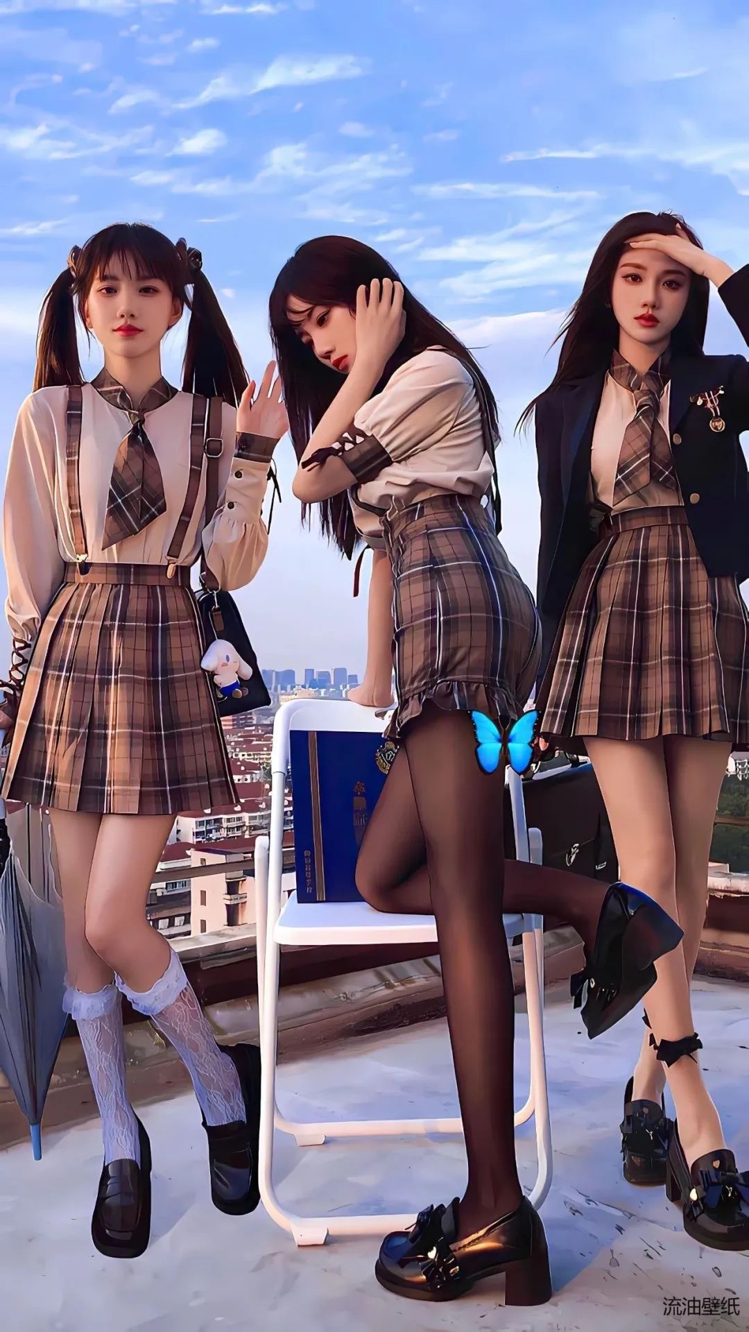 纯欲风高清美女质感壁纸 - 炫图天下