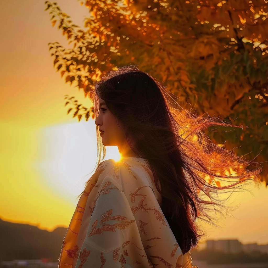 WeChat女生头像/阳光下简简洁洁女头 - 炫图天下