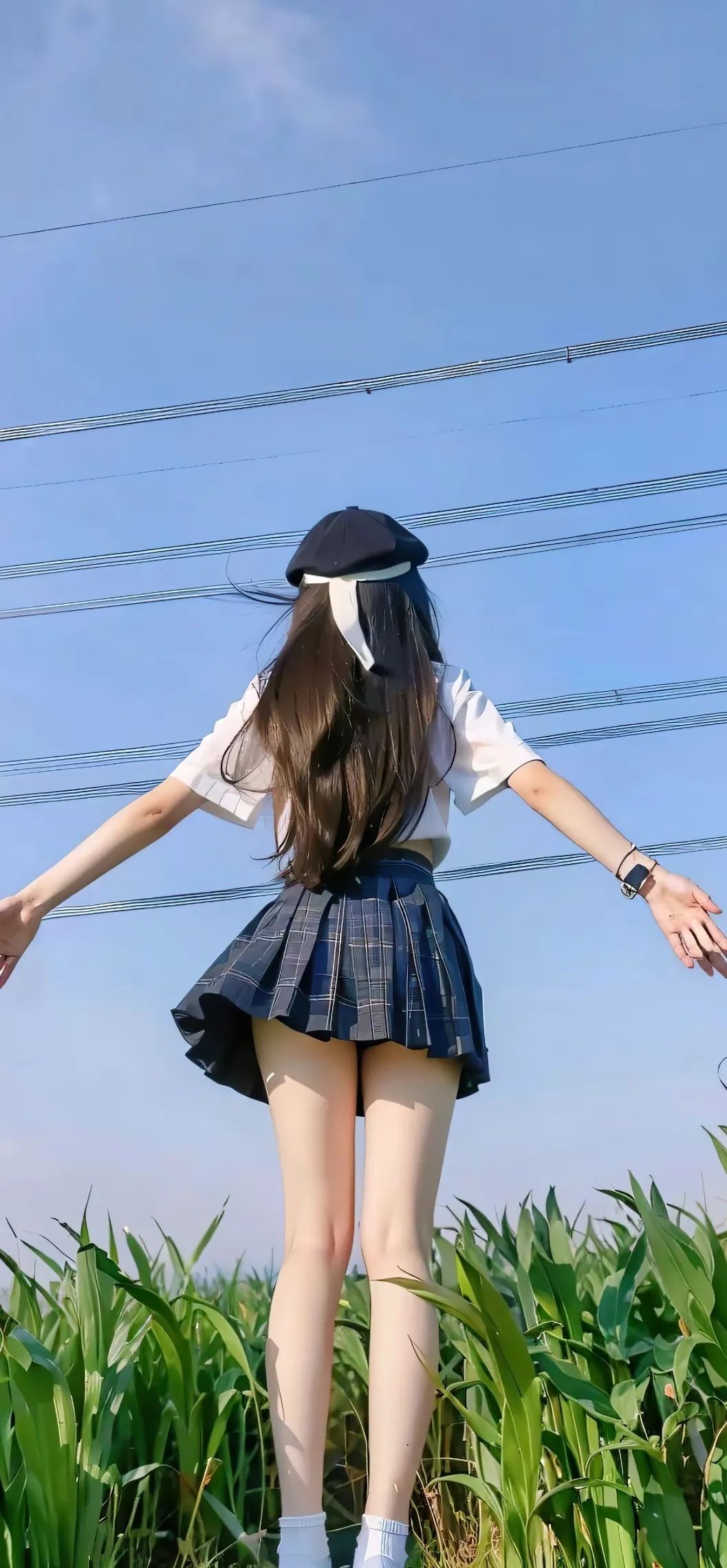 手机壁纸 | 雨歇情难歇 铺开一纸佳约逢锦夜 何妨执手游长街 - 炫图天下