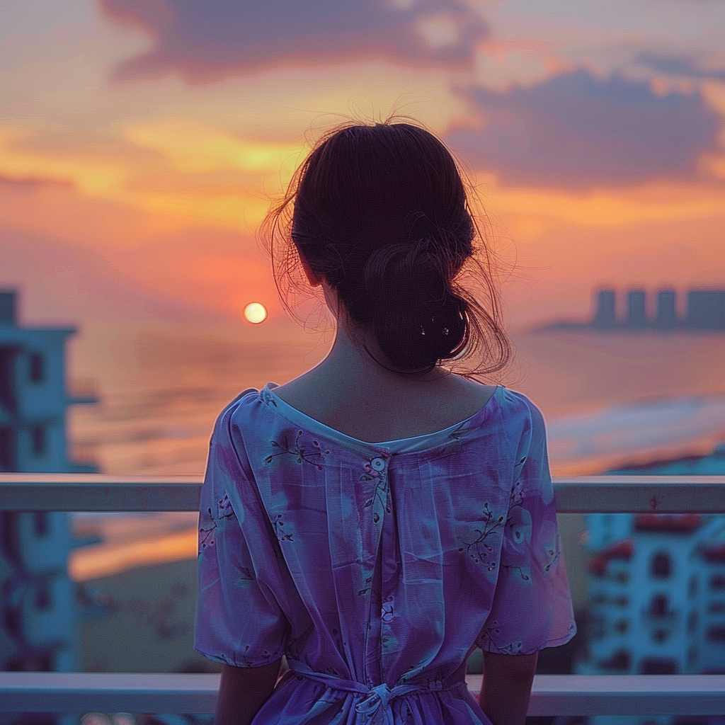 WeChat女生头像/阳光下的意境女头 - 炫图天下