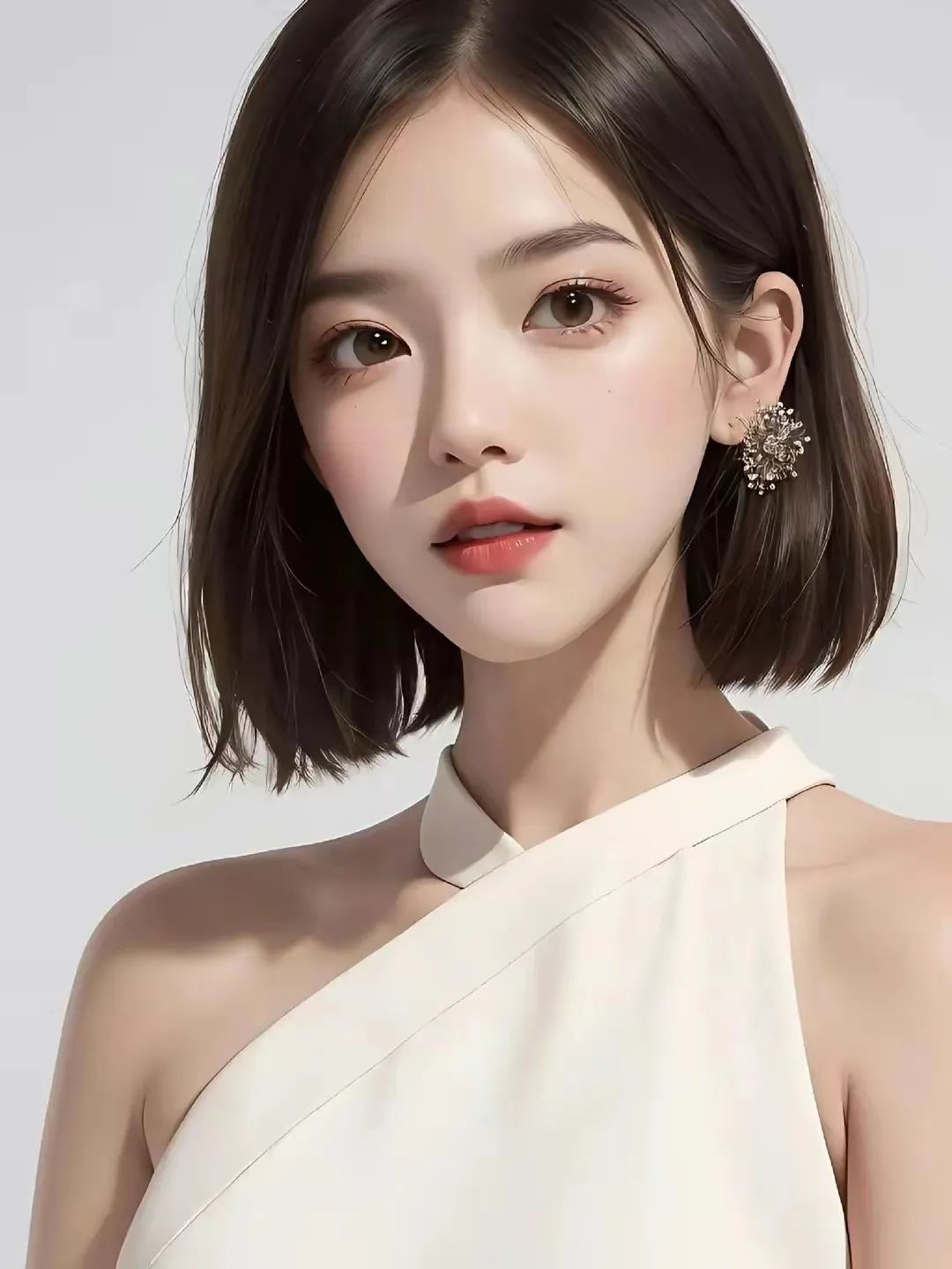 少女AI短发 - 炫图天下