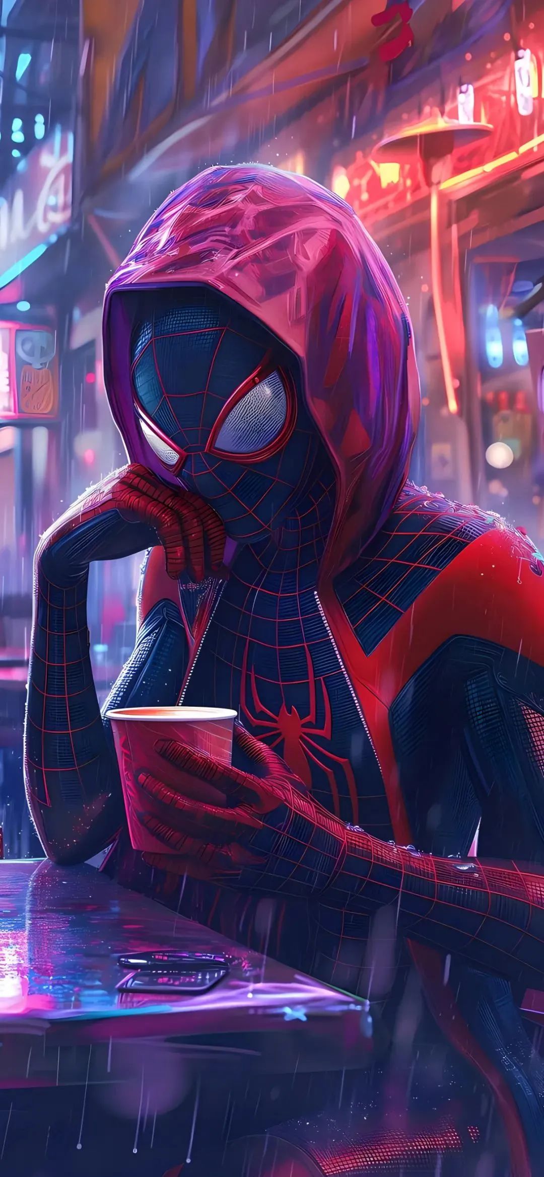 手机壁纸 | 还有谁陪我痴迷看这场旧戏 还有谁为我而停谁伴我如衣 - 炫图天下