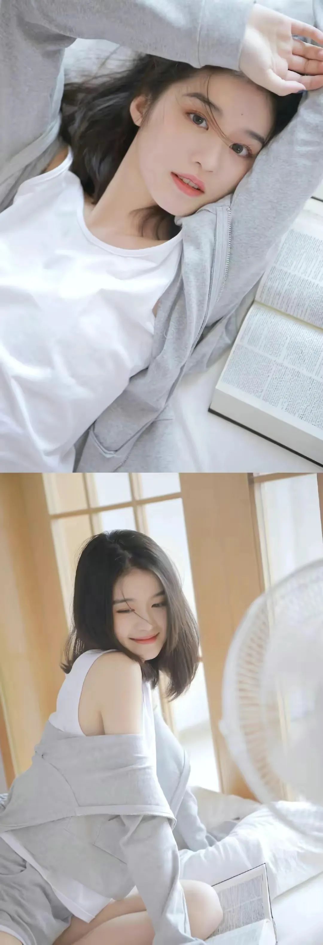 白皙清纯美少女室内写真 - 炫图天下