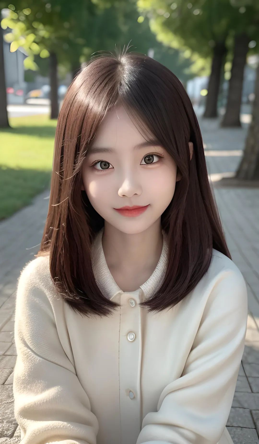 ai清纯少女 | 冰清玉洁，天生丽质：含泪播种的人，一定能含笑收获。 - 炫图天下