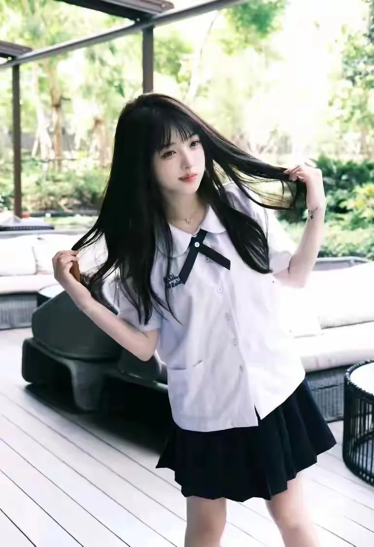 清纯可爱的学妹 - 炫图天下