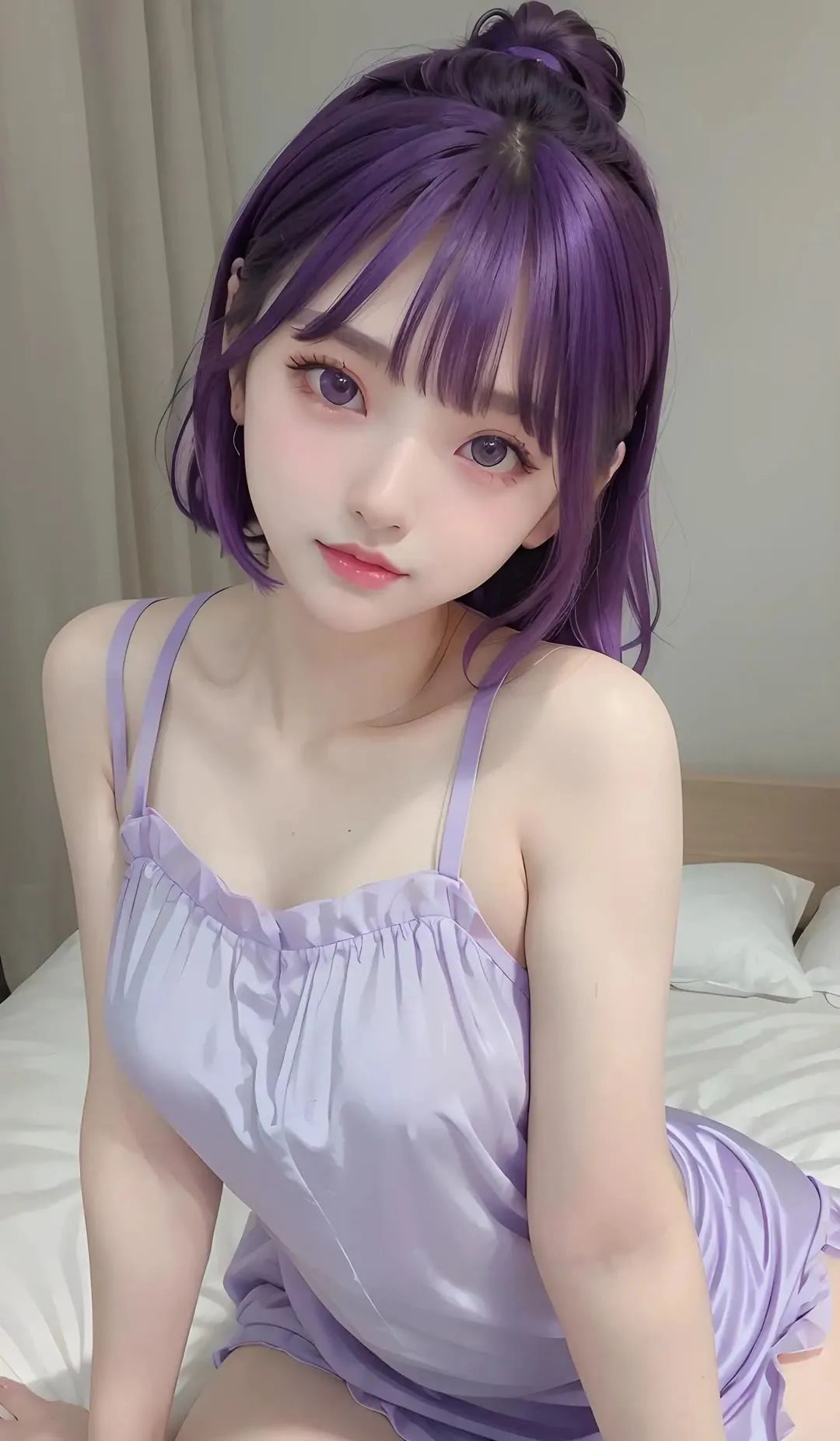 高颜值清纯可爱少女：爱一个人，别太卑微 - 炫图天下