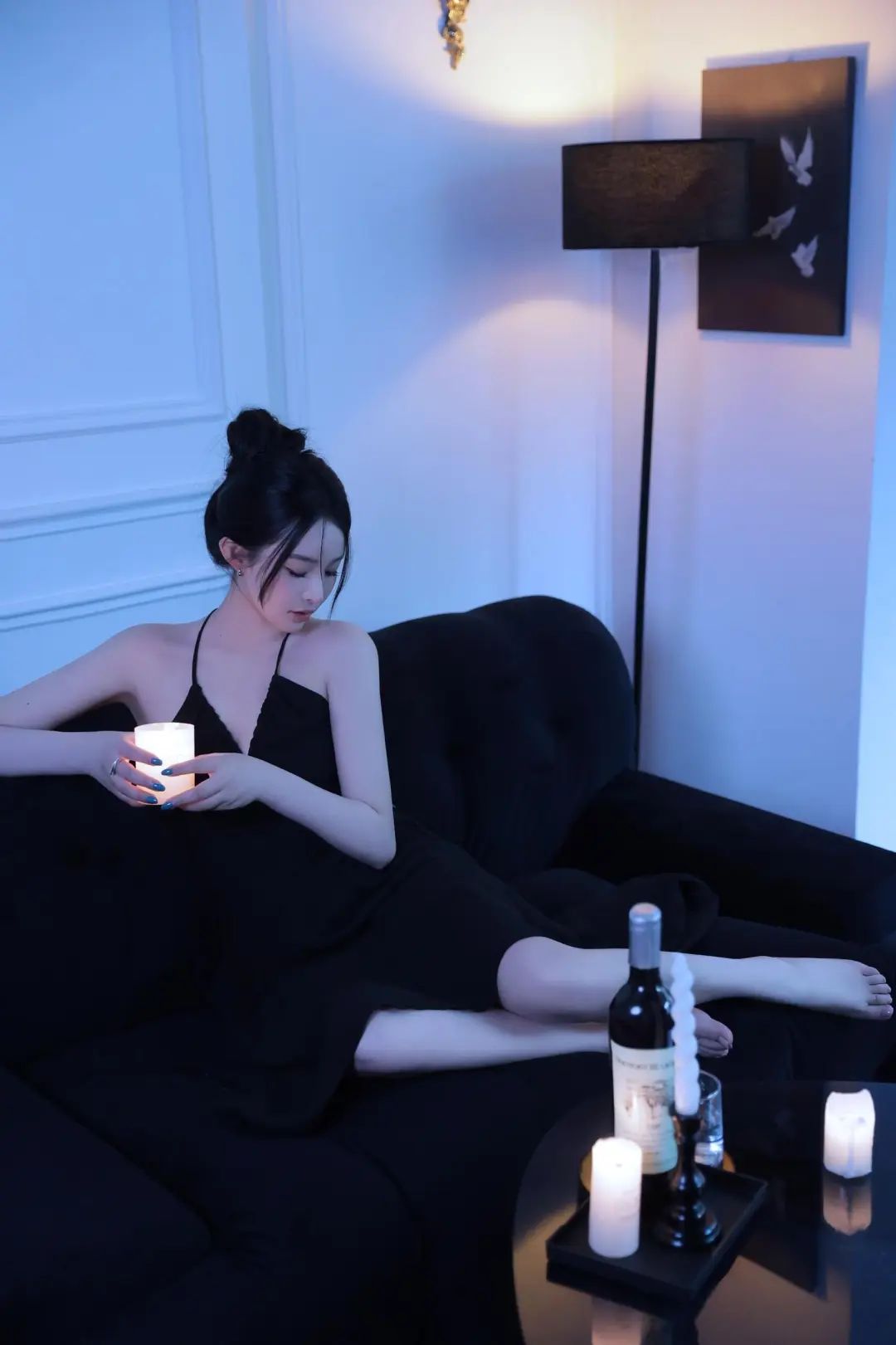 美女写真壁纸|星光与君皆负我，也无山色也无波 - 炫图天下
