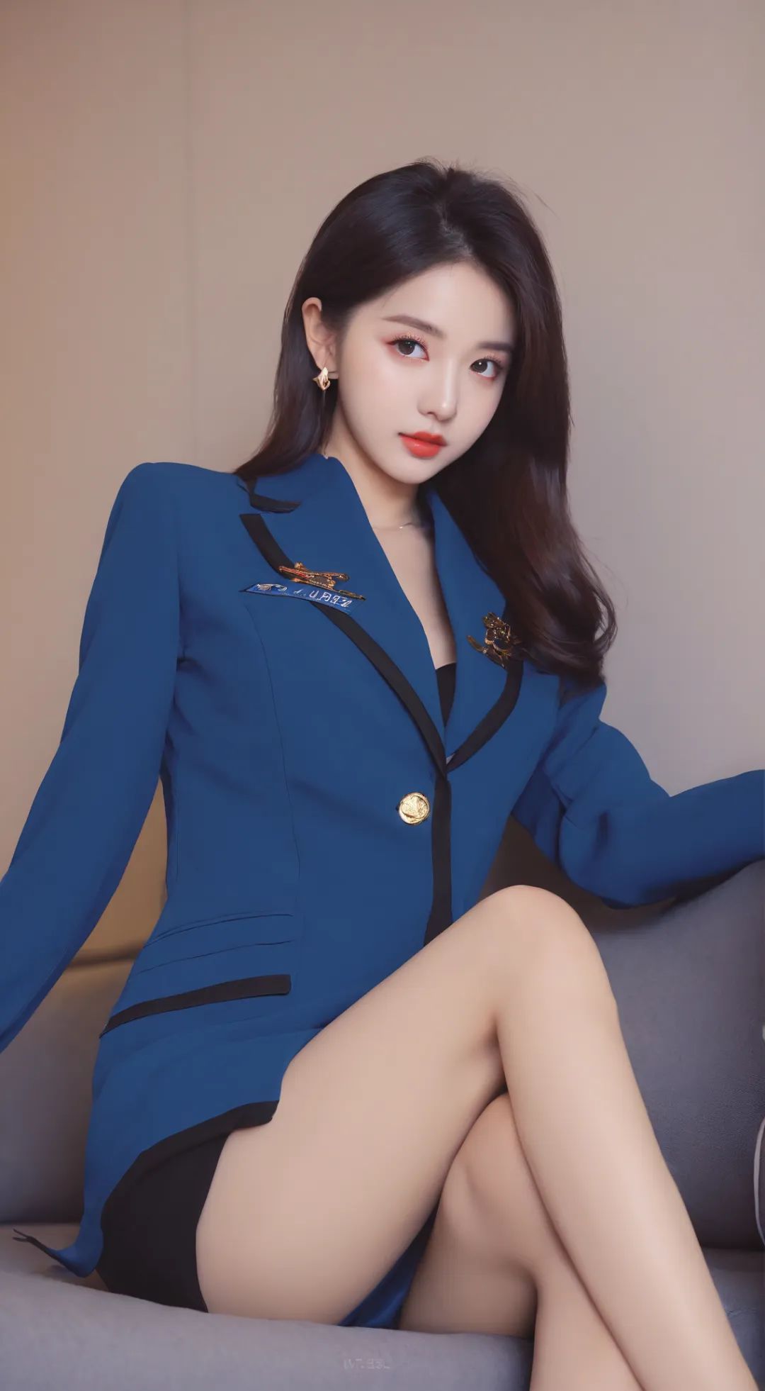 完美身材制服美女 - 炫图天下