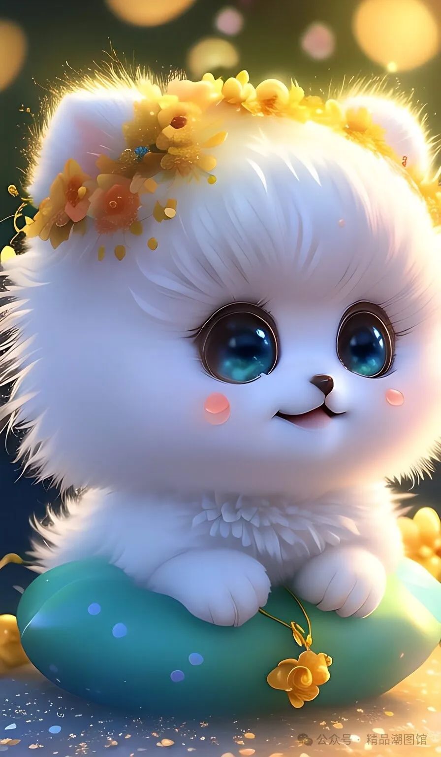 这是萌猫还是萌狗呀？ - 炫图天下