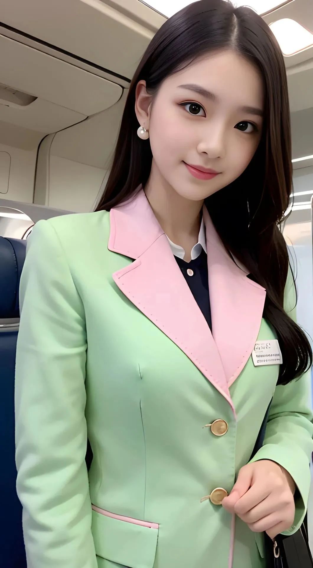 美图壁纸欣赏：职业装小姐姐 - 炫图天下