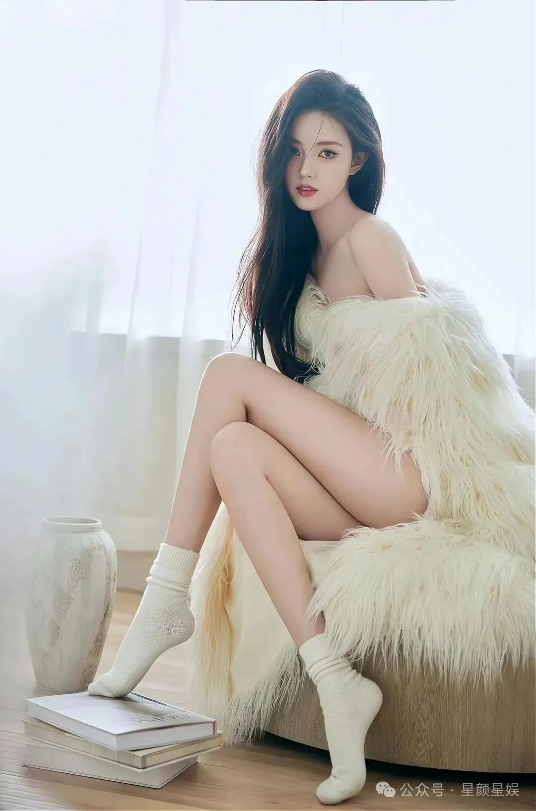 雪白长腿，白里透红，纯欲天花板，身材太顶了 - 炫图天下