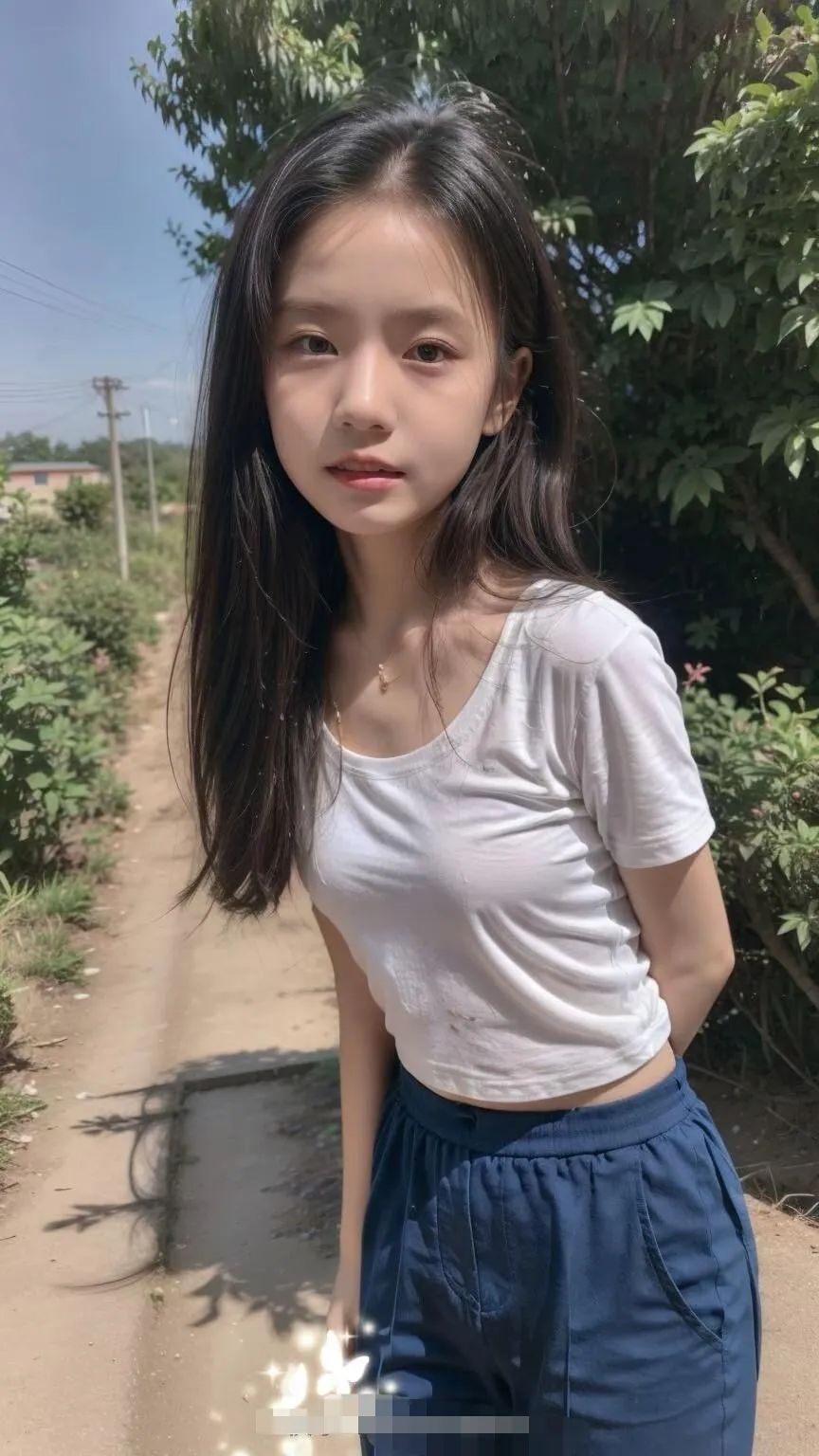 完美清纯少女，有多少人喜欢这样瘦的女孩吗？ - 炫图天下
