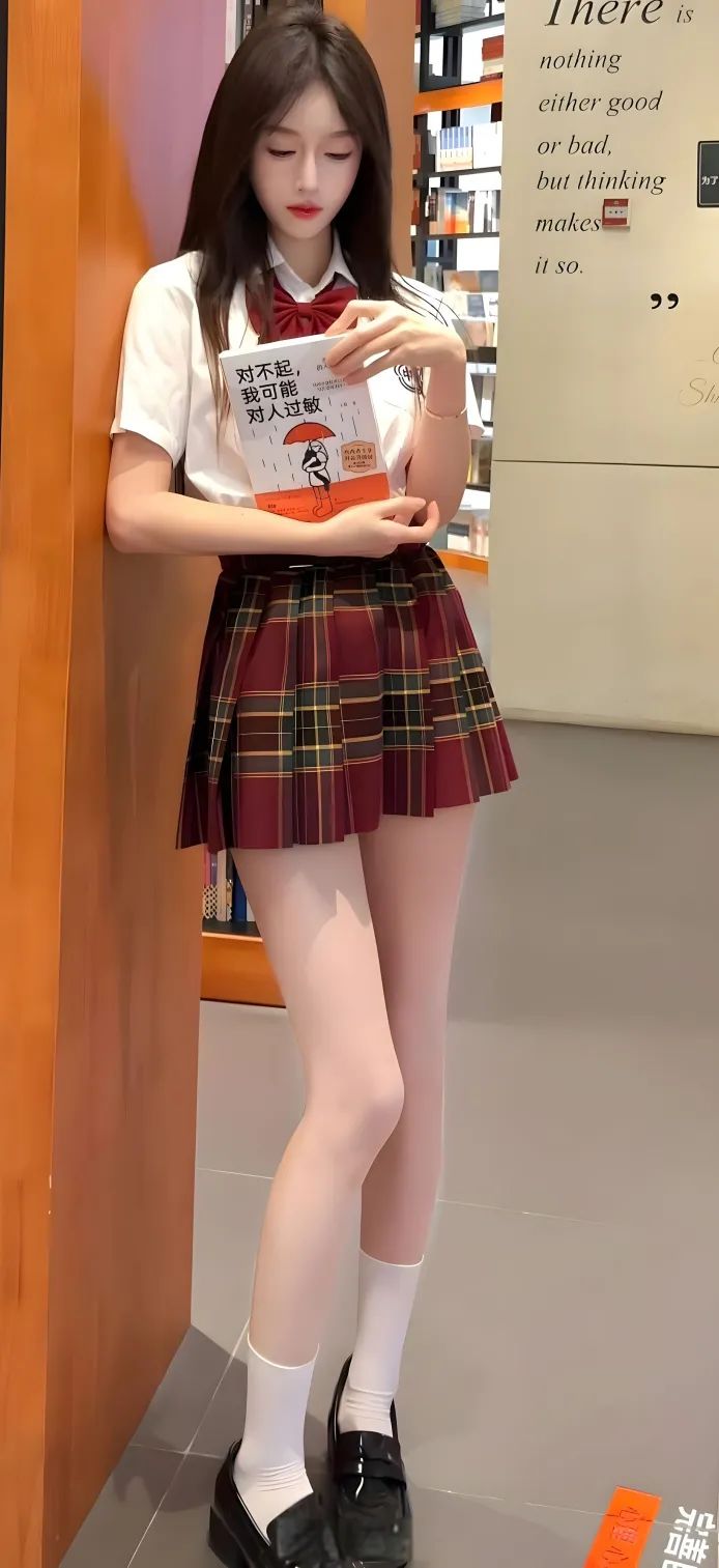 渣男壁纸 | 长腿+短裙+白丝 超欲 - 炫图天下