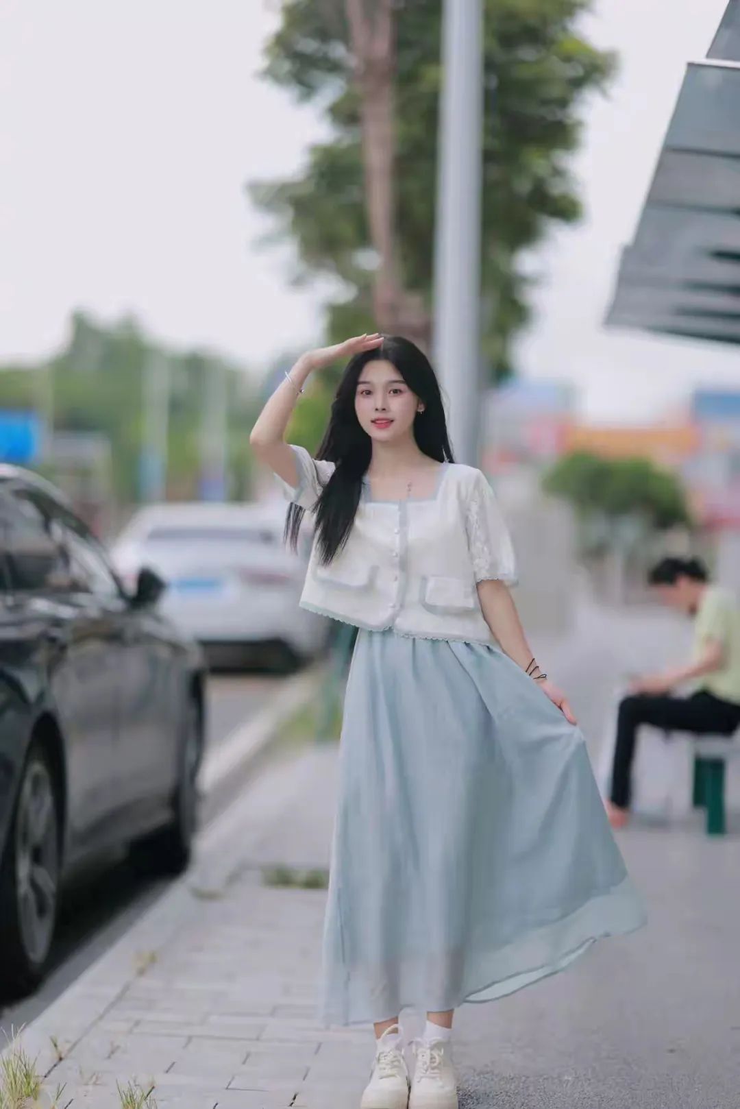 哥哥，你的车咋还没来吖 - 炫图天下