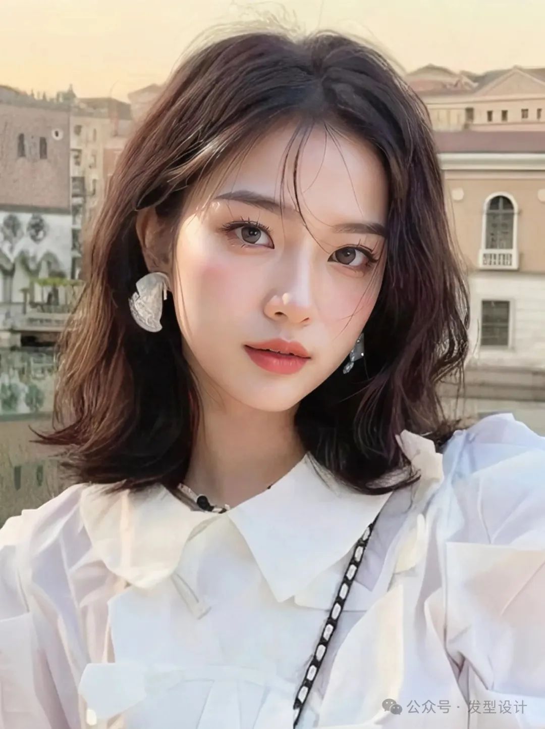 减龄 发色齐肩发型 - 炫图天下