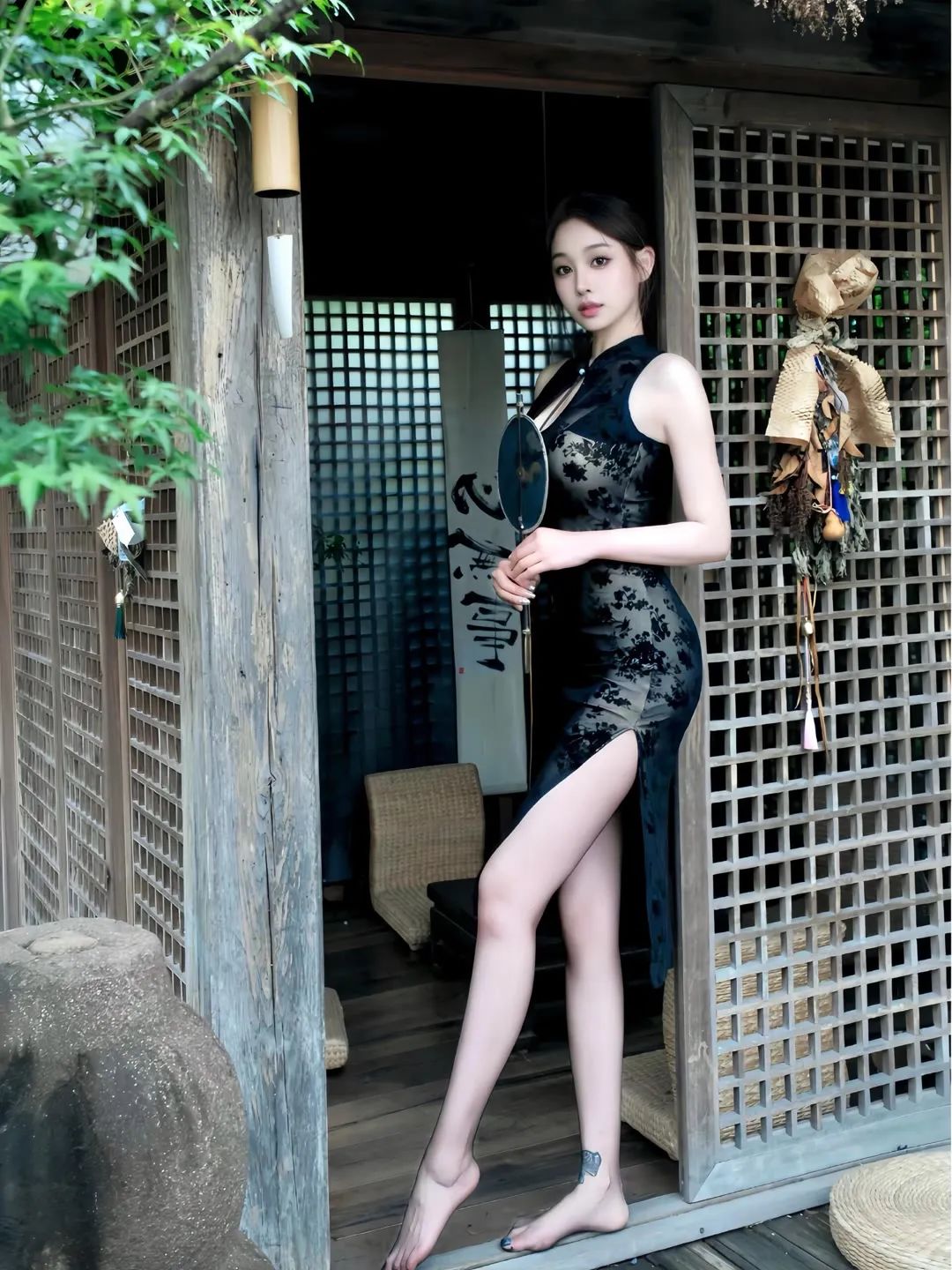 穿旗袍彰显好身材 - 炫图天下