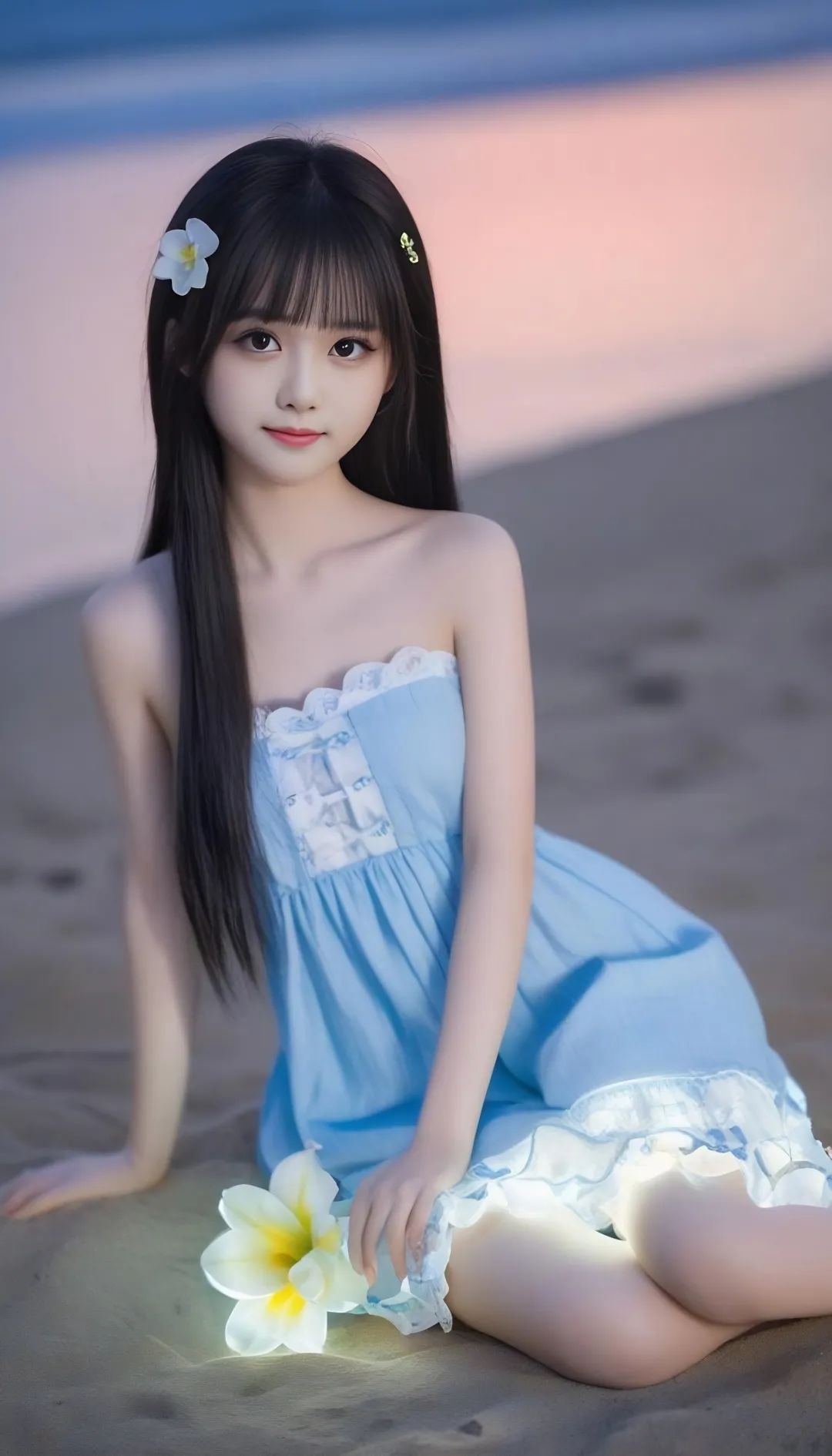 清纯甜美可爱少女分享：不计较是一种成熟 - 炫图天下