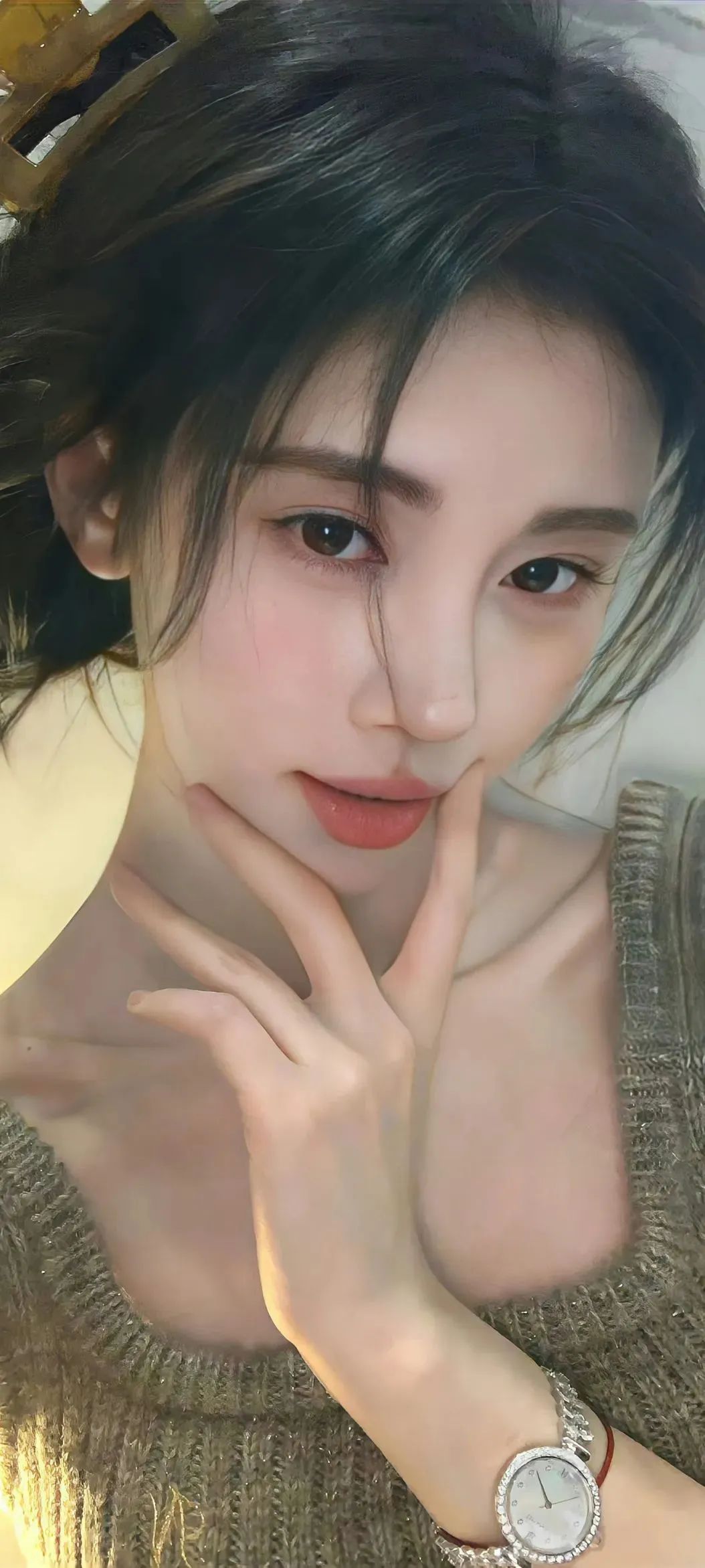 纯欲壁纸｜我们的爱情像烟花一样绚烂而短暂，留下的只有无尽的遗憾。 - 炫图天下