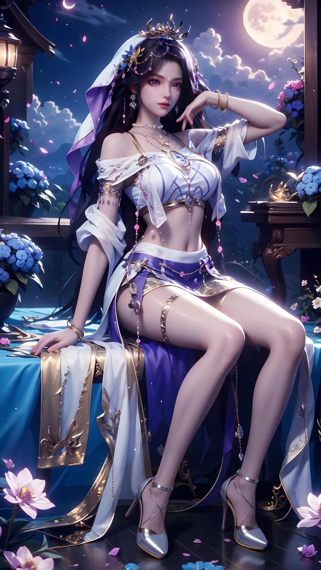 超性感超丰满的国漫女神们大长腿壁纸分享 - 炫图天下