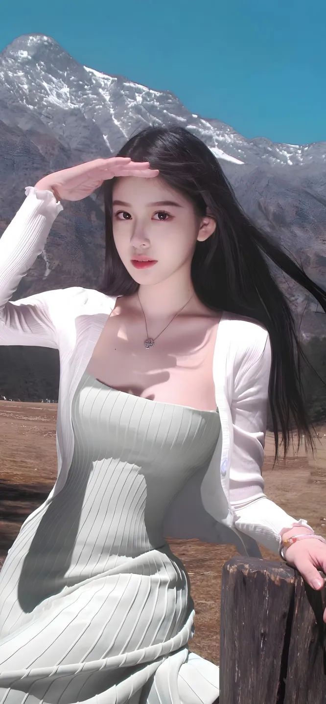 贤惠又不失性感的女生壁纸 - 炫图天下