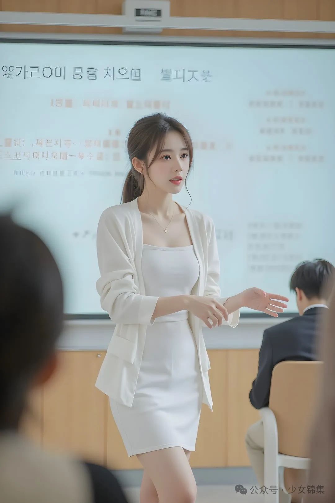 极品身材，美女老师(1) - 炫图天下