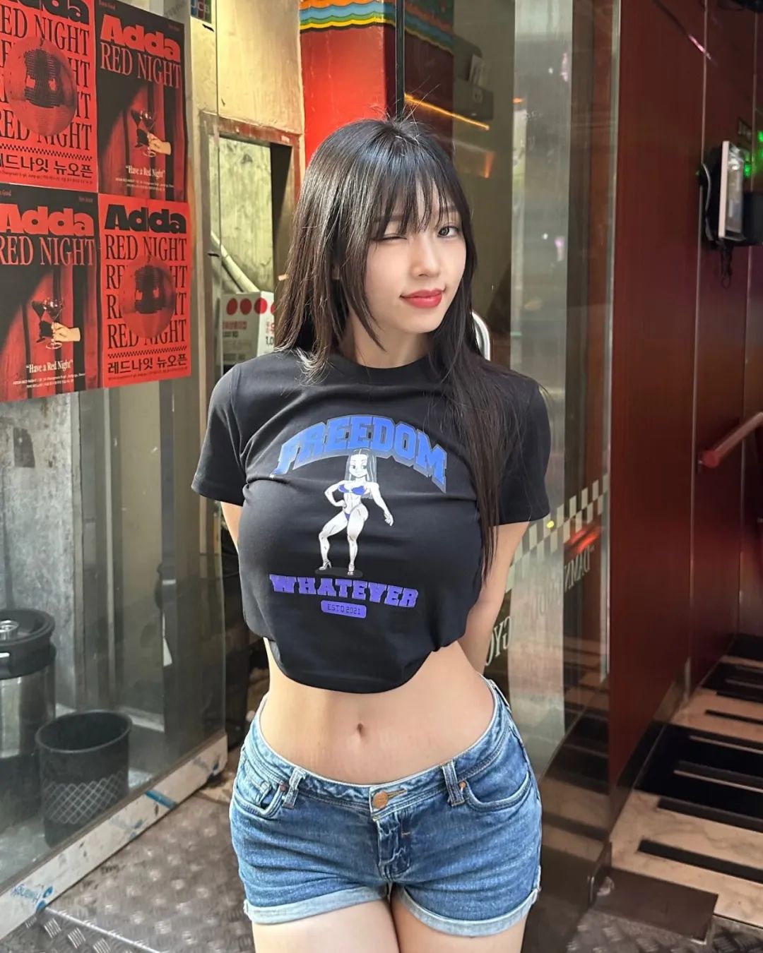 韩国极品女神！大腿白皙修长，美不胜收，这身材真的绝了 - 炫图天下