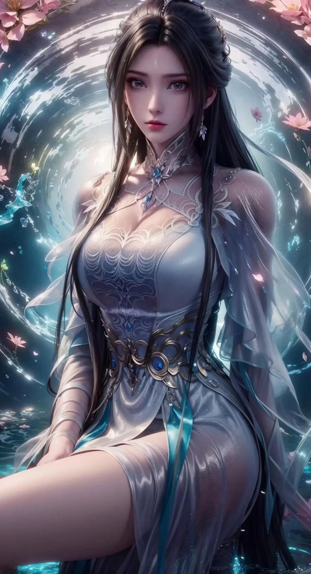 超性感超丰满的国漫女神陆雪琪壁纸，完美S身材 - 炫图天下