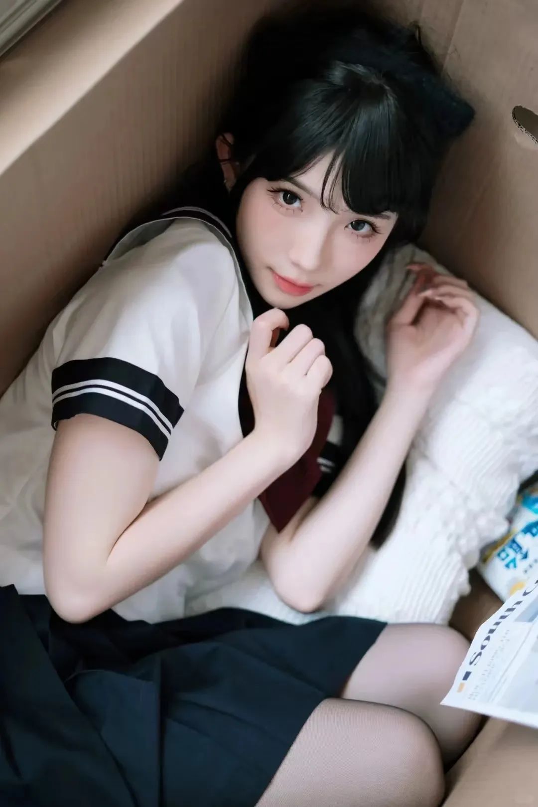 颜值cos：黑丝美腿的小姐姐太可爱了 - 炫图天下