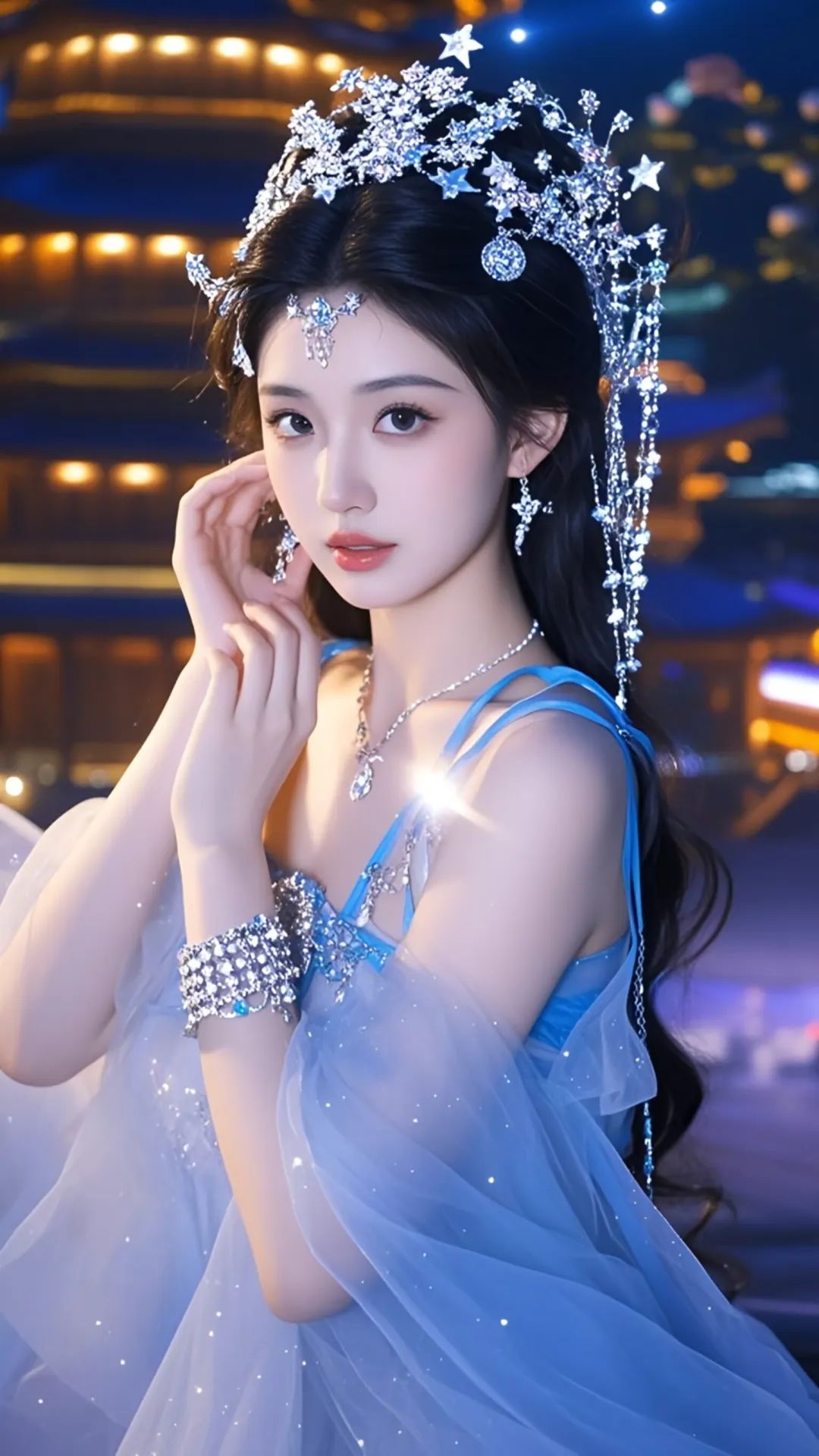 手机壁纸｜婀娜多姿，婉约柔美 - 炫图天下