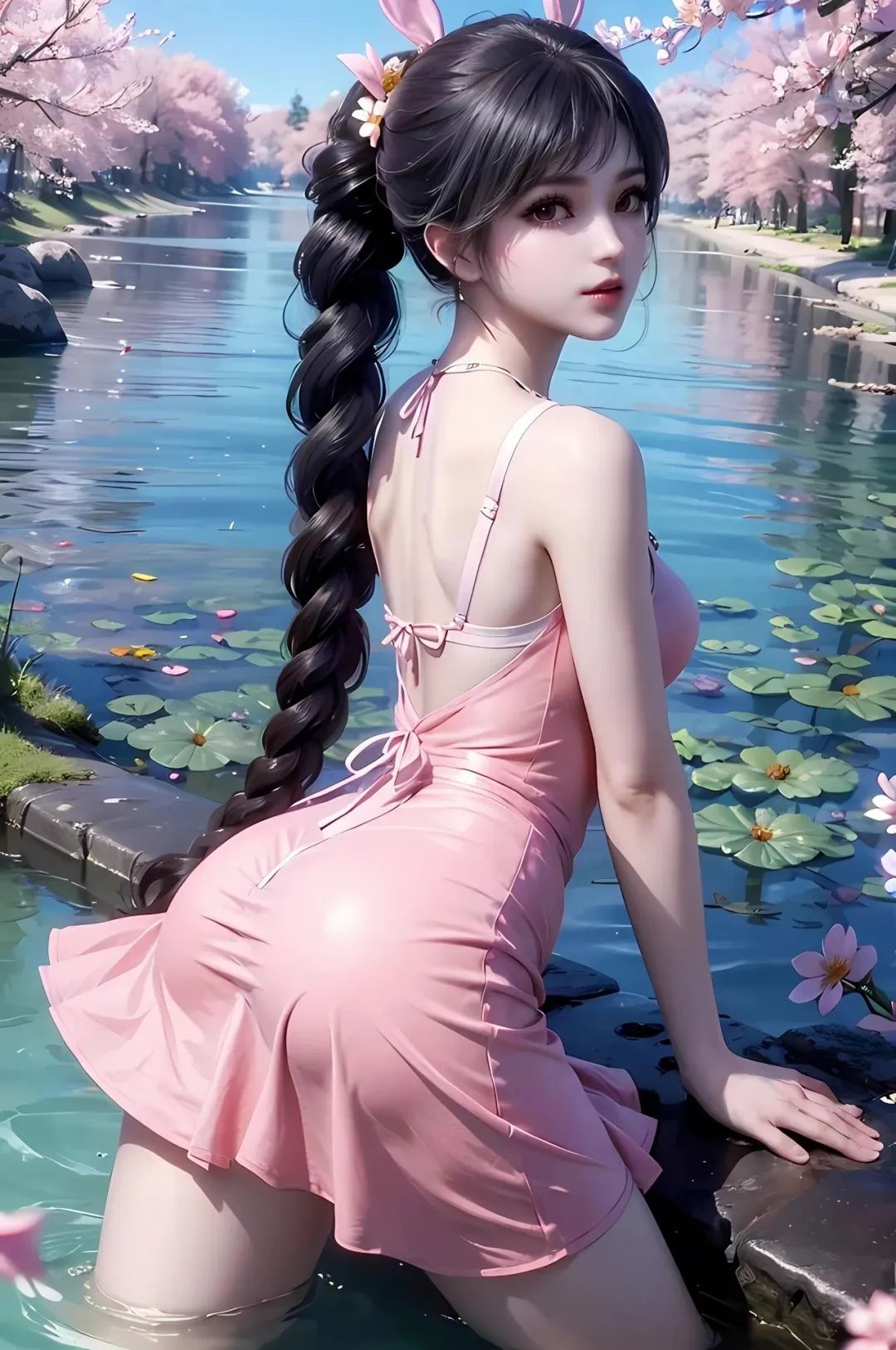 超超超性感超迷人的国漫女神小舞泳装壁纸，超爱的大美臀 - 炫图天下