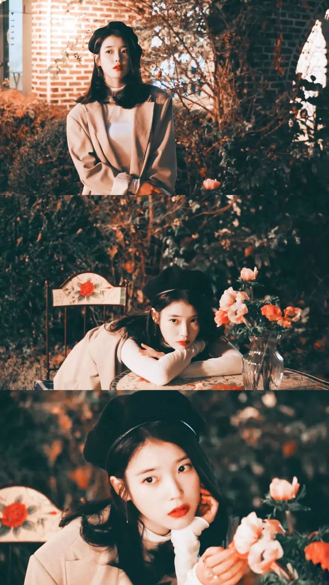 三宫格美女壁纸 - 炫图天下