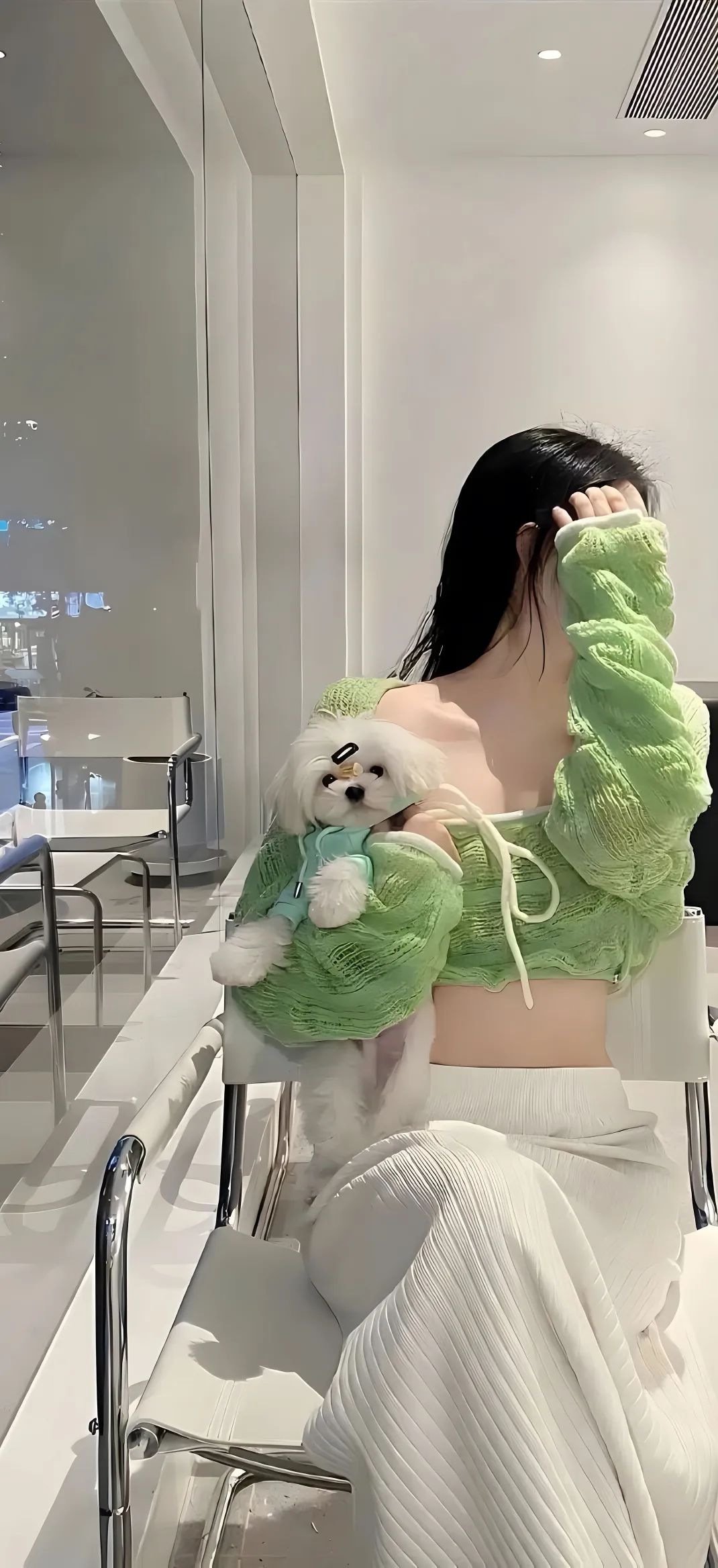 美女壁纸 | 腿控 双份心动 - 炫图天下
